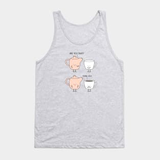 Coffee is a hug in a mug Tank Top